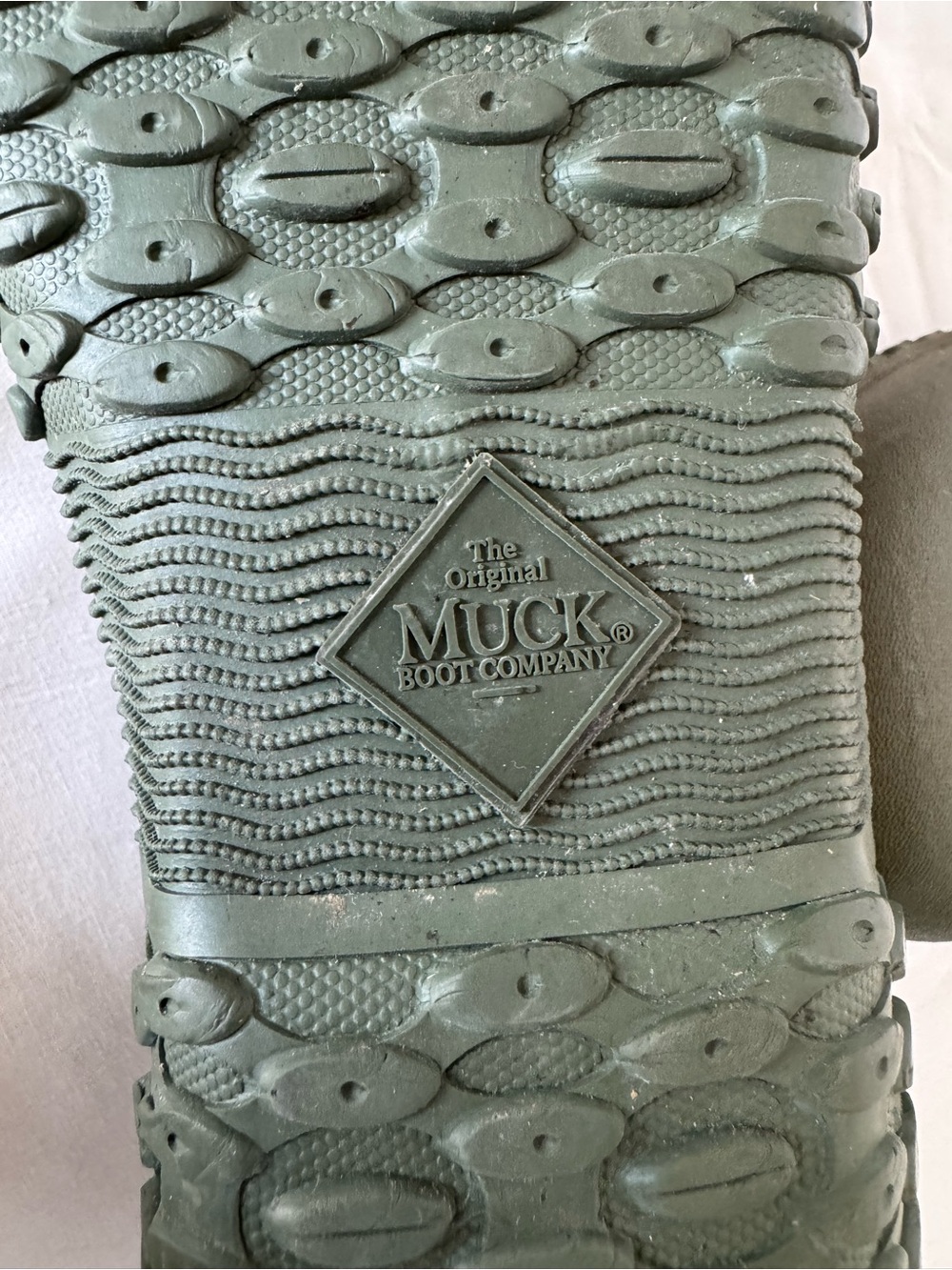 Muck Boot Company Women's Muckster Flat garden shoes olive green Size 8 - Picture 11 of 11